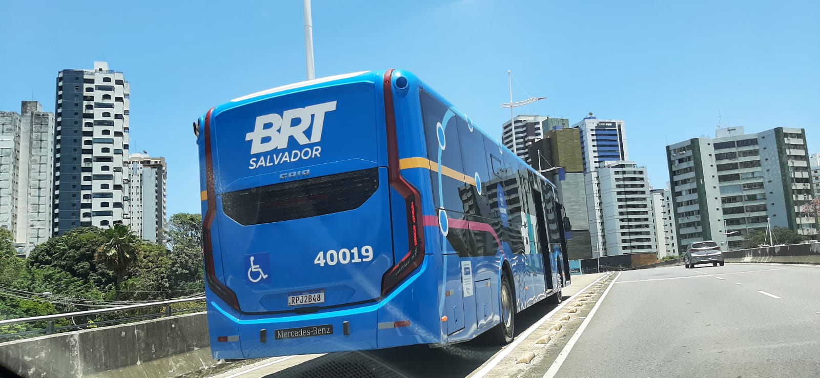 Completa um mês extensão da linha B2 do BRT - A Notícia em Tempo